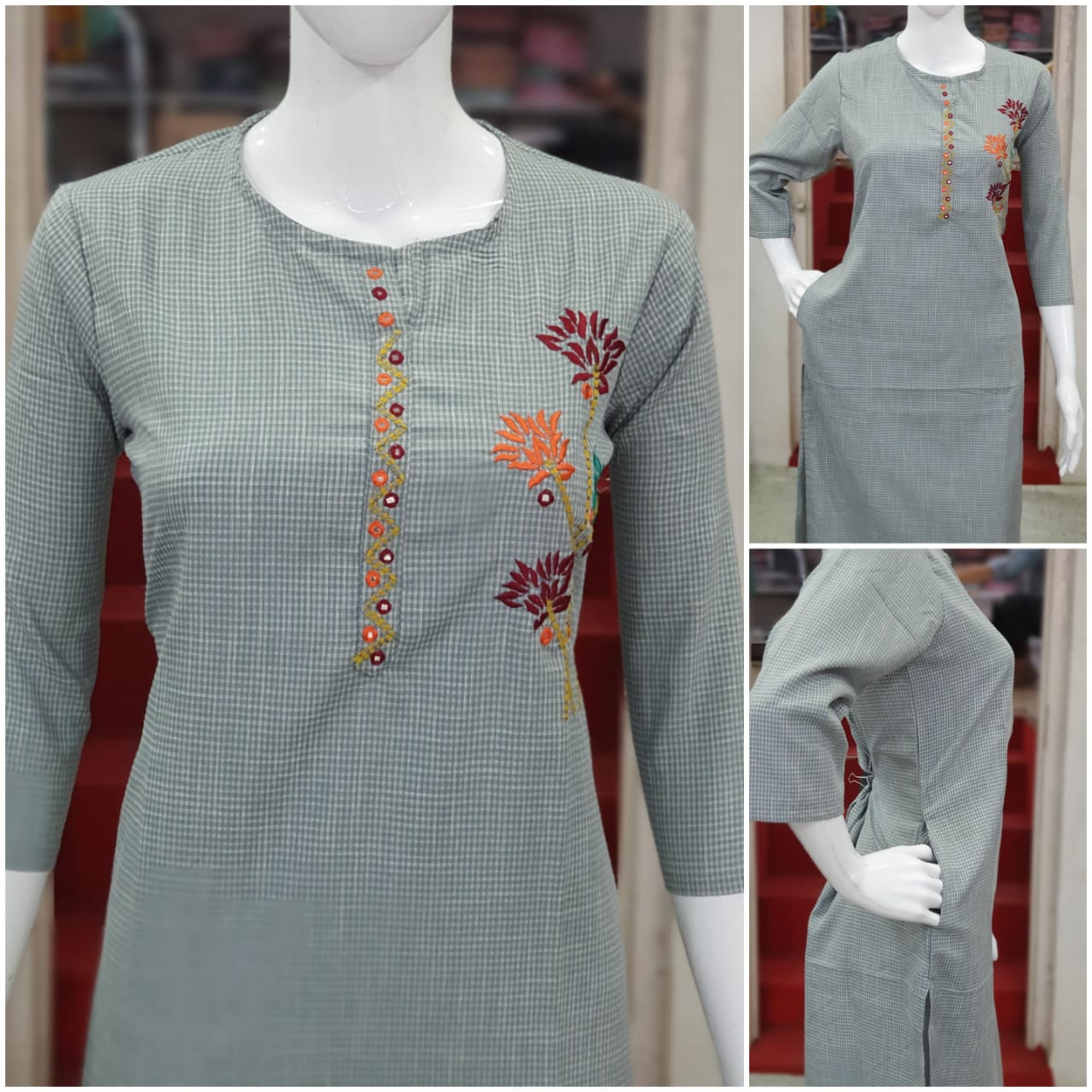 Ff Dilbar Regular Wear Wholesale Cotton Kurti Catalog